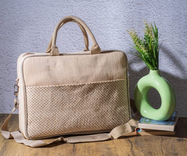 Professional Jute Laptop Bag