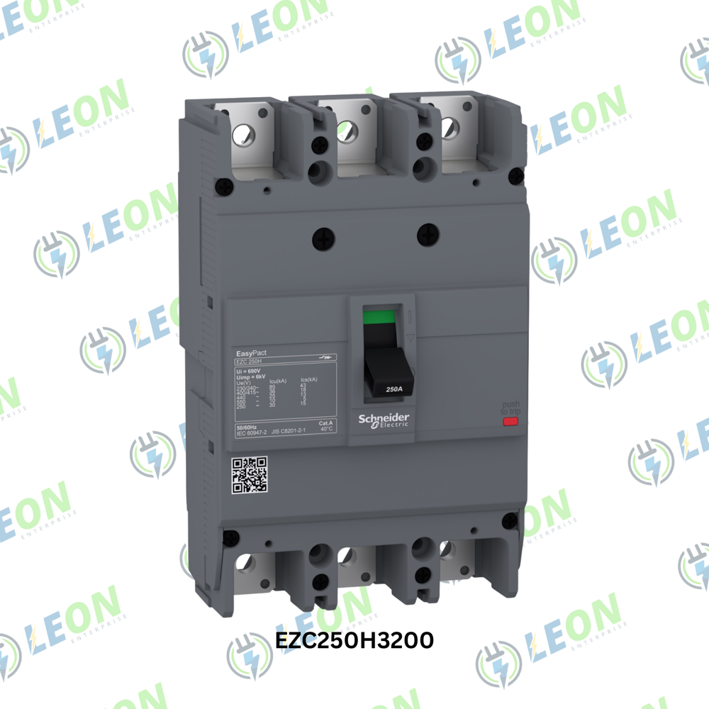 Schneider Ezc250H3200 Easy Pact Mccb - Rated Current: 200 Ampere (Amp)
