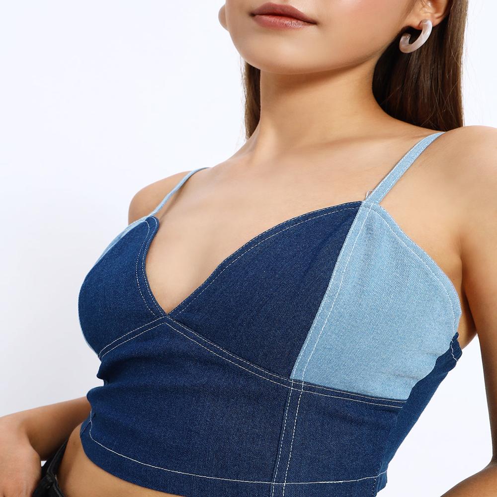 Denim Busting Top - Age Group: Adults