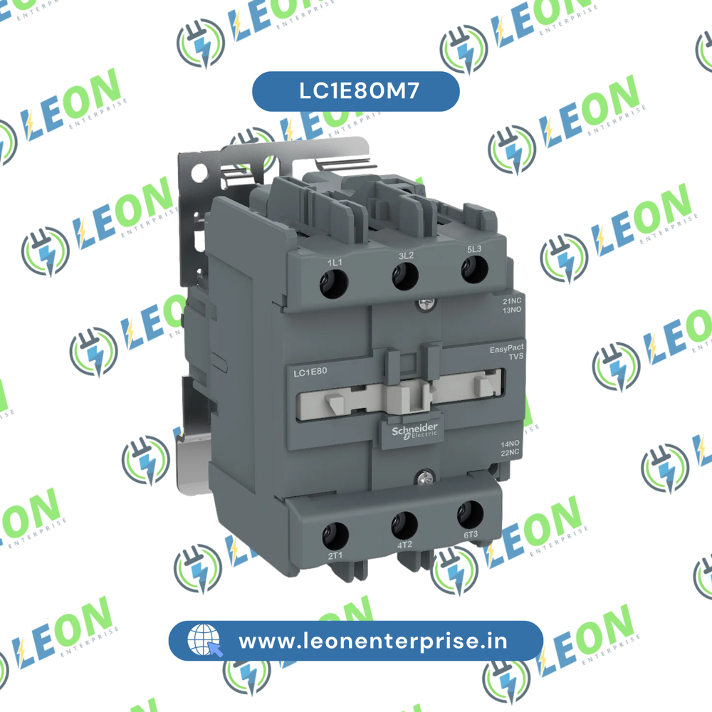 Schneider LC1E80M7 Easy Tesys Power Contactor