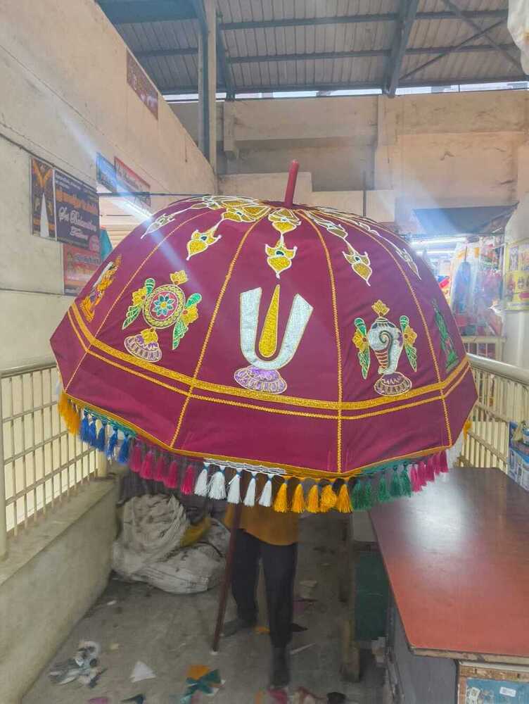 Designer Temple Amman Umbrella