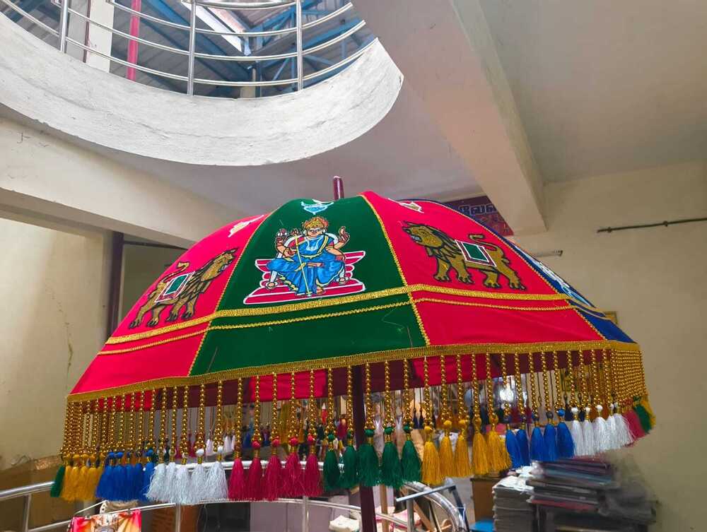 Designer Temple Amman Umbrella