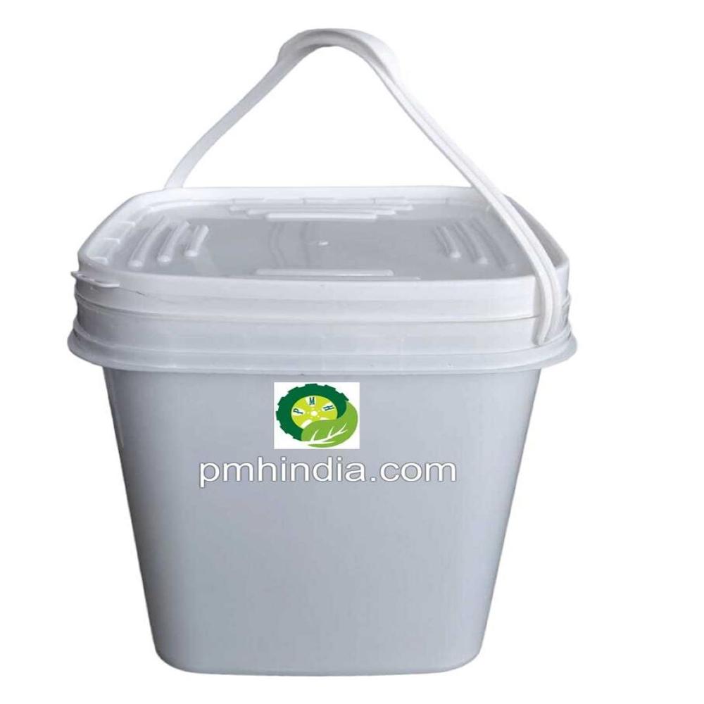 CHOCOLATE PLASTIC BUCKET - 17 LTR