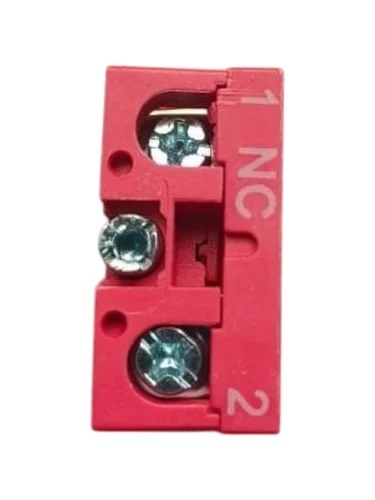 TEKNIC Red S2 NC Element Push Button Contact Block