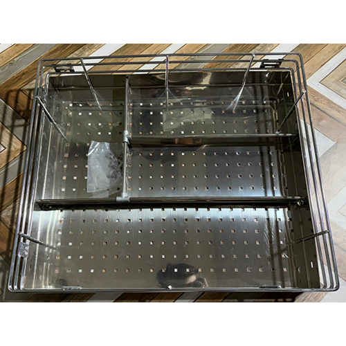 Rectangular Stainless Steel Godrej Kitchen Basket