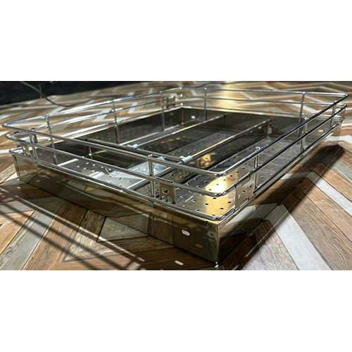 Rectangular Stainless Steel Godrej Kitchen Basket