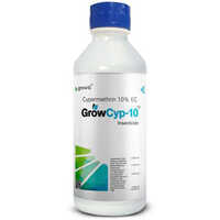 Gwocyp 10 Insecticide - Cypermethrin 10% Ec, Light Yellow Liquid, Emulsifiable Concentrate | Quick Release, Contact & Stomach Action, Water Soluble