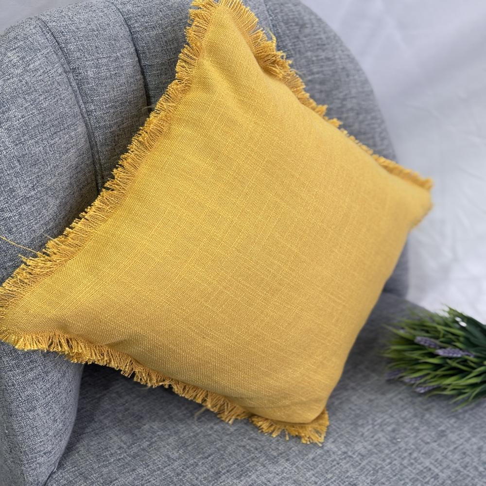 sterling frill cushion cover