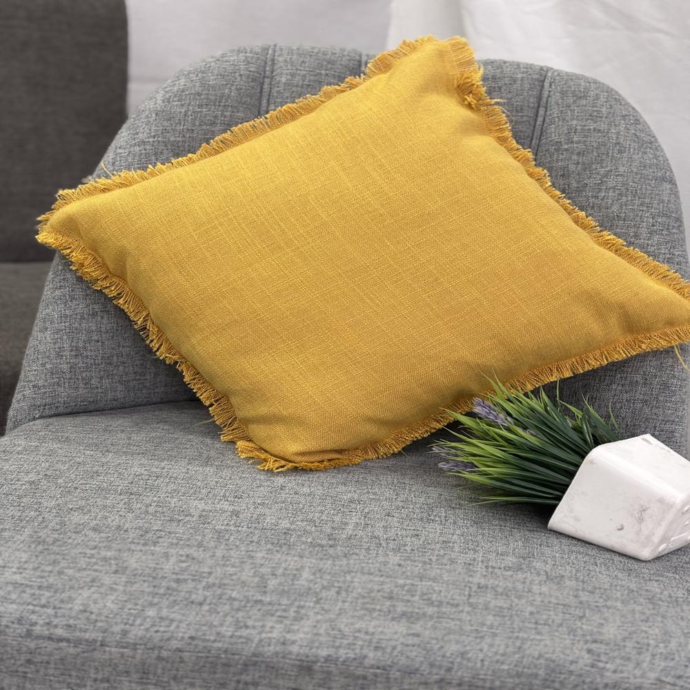 sterling frill cushion cover