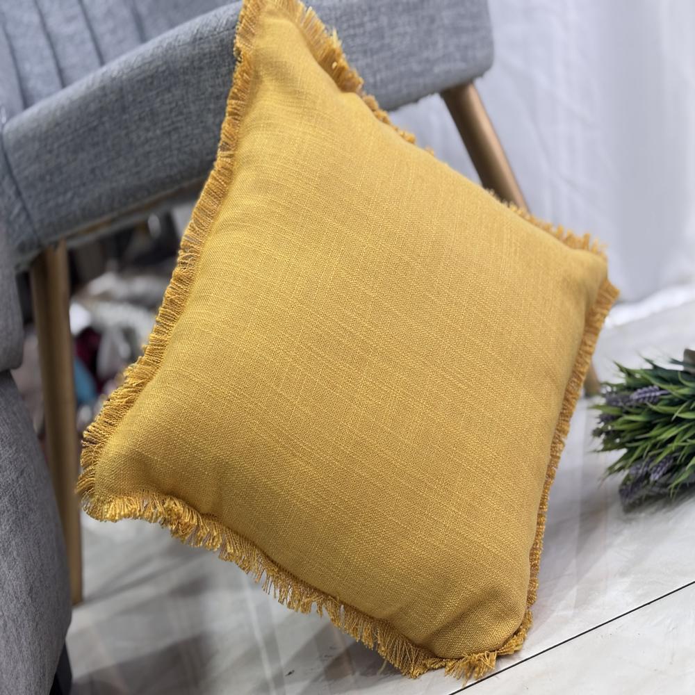 sterling frill cushion cover