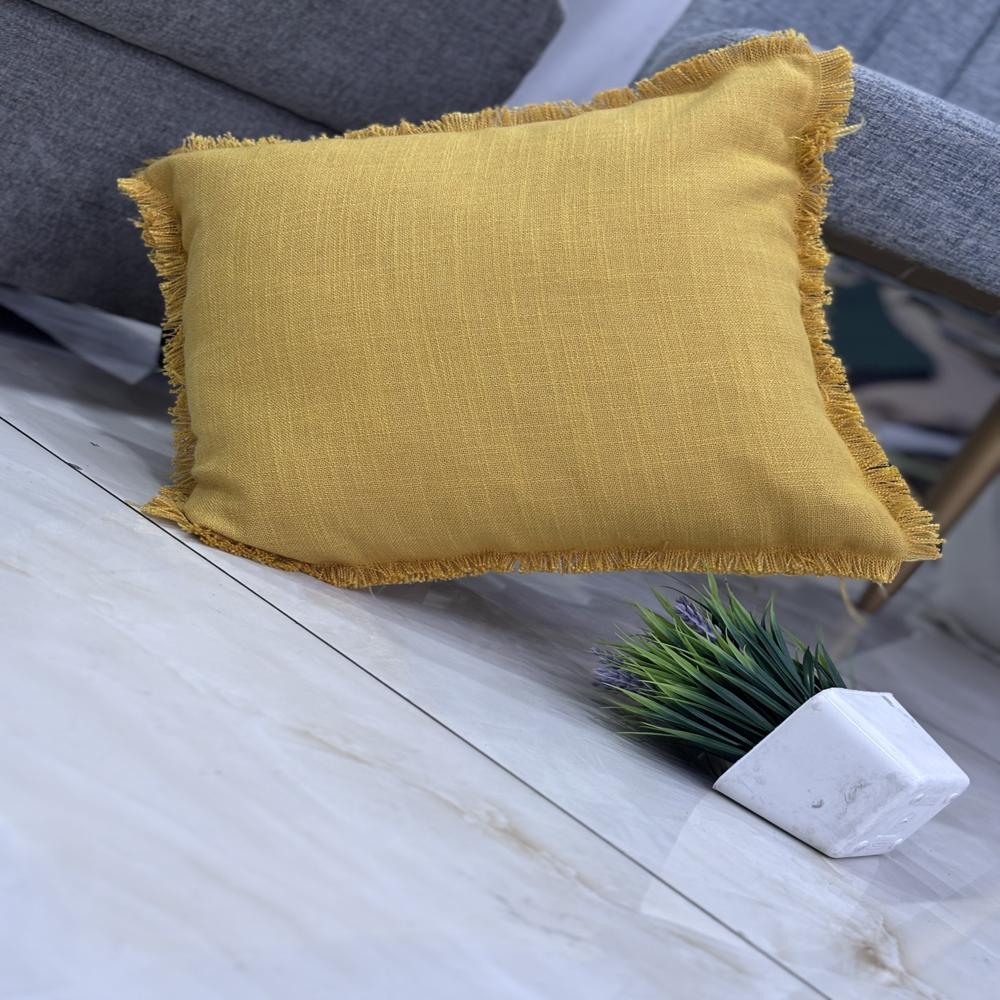 sterling frill cushion cover