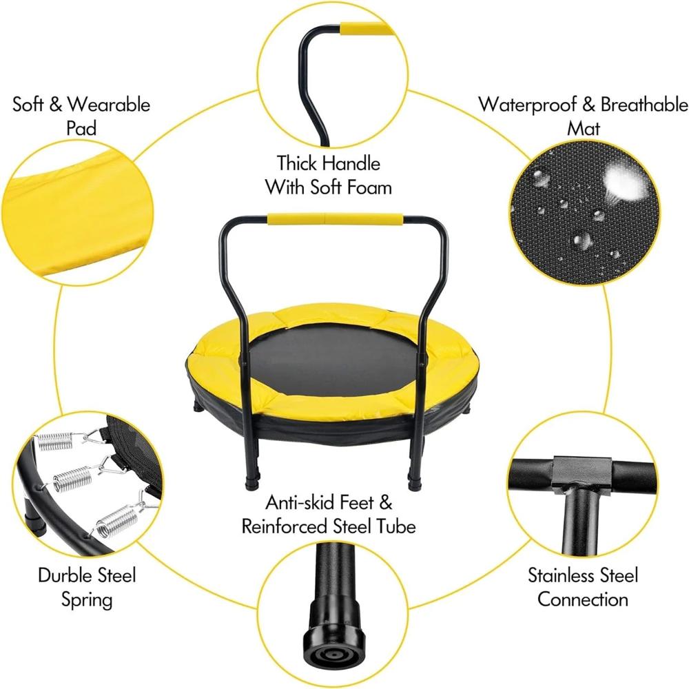 JF036H Fitness Trampoline 36 with Handle