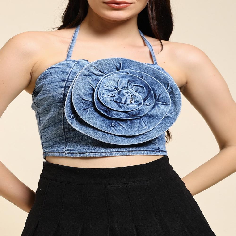 Emily Denim Top - Age Group: Teens
