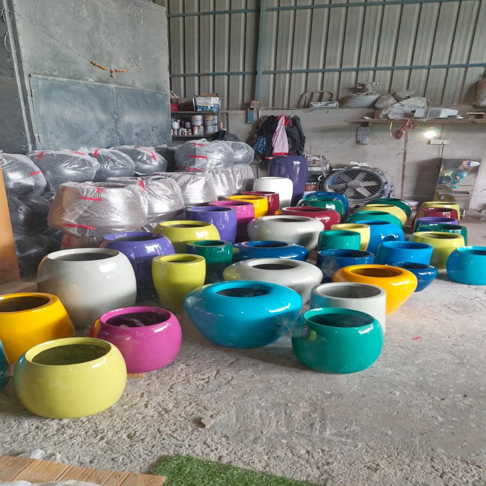 FRP Fiberglass Pots And Planters (Gamla)
