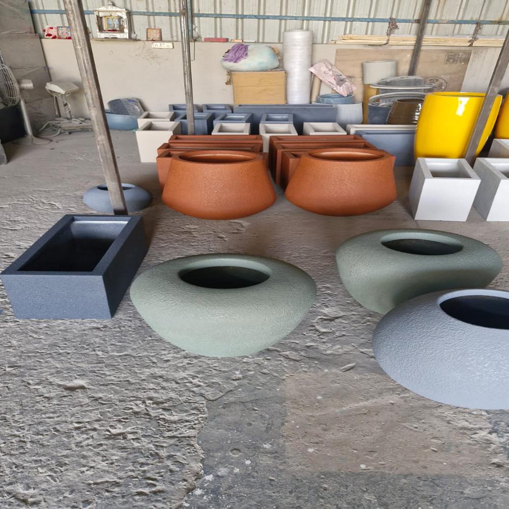 FRP Fiberglass Pots And Planters (Gamla)