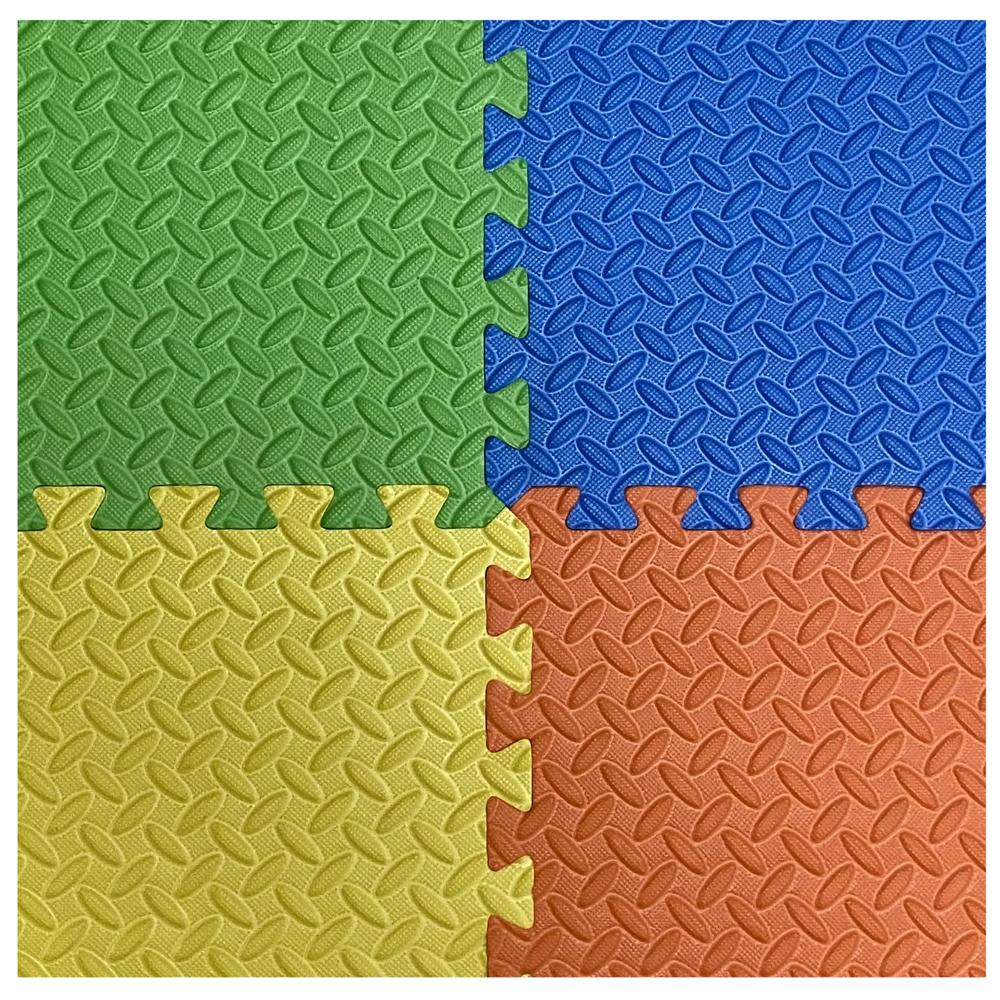 Jfm014 Interlocking Eva Mats - Color: Mujlticolor