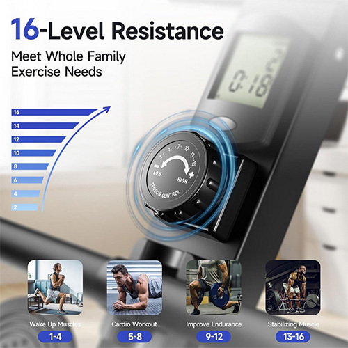 RH-330PRO Premium Rowing Machine For Home Use