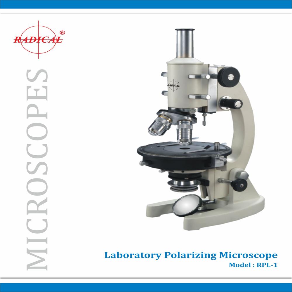 Laboratory Polarizing Microscope Rpl-1 - Coarse Adjustment Range: Yes