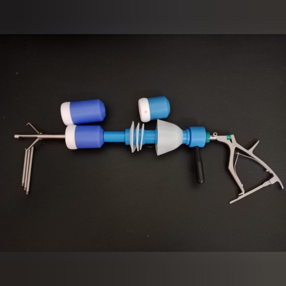 Mangeshkar Uterine Manipulator With Ratchet Handle - Application: Gynecology