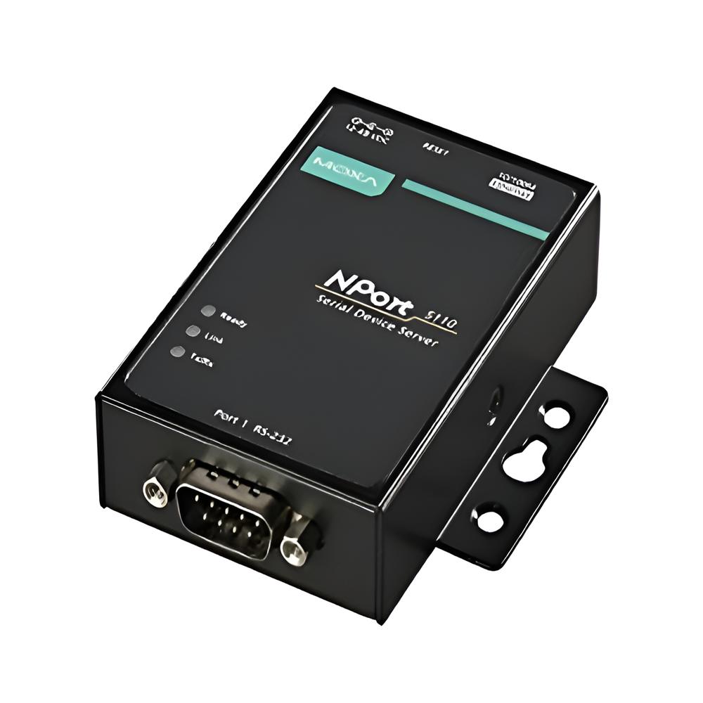 Moxa Nport 5110 1-port Rs-232 Serial Device Server - Operating Temperature: 0 To 55 C Celsius (oc)