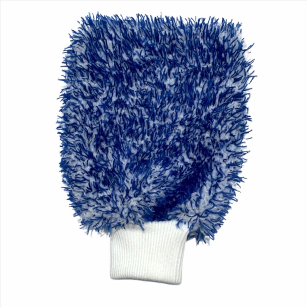 AUTOZCRAVE Hybrid Microfiber Wool Wash Mitt - Ultra Soft Car Cleaning Glove