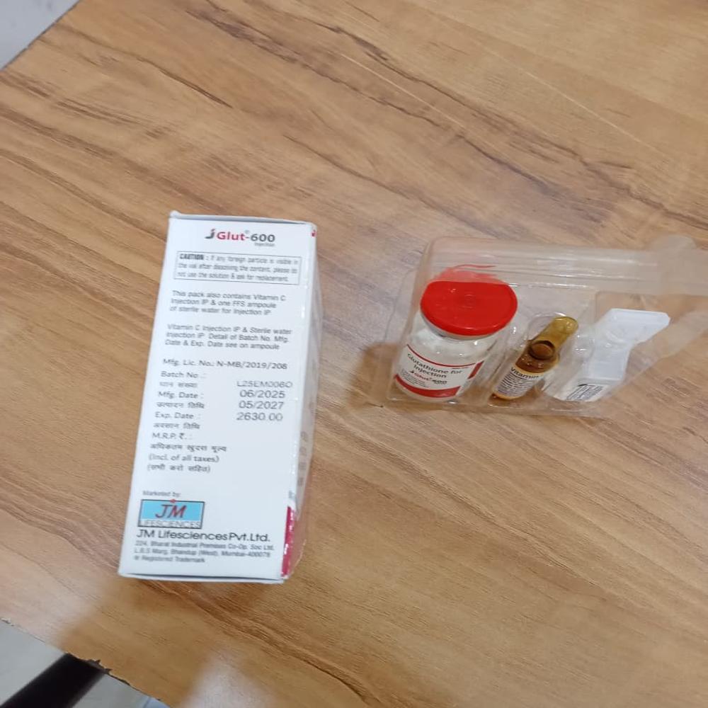 Glutathione Injection & Vitamin C IP 600