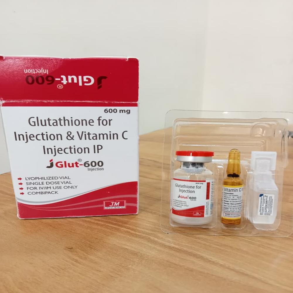 Glutathione Injection & Vitamin C IP 600