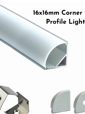 16*16 aluminium corner profile