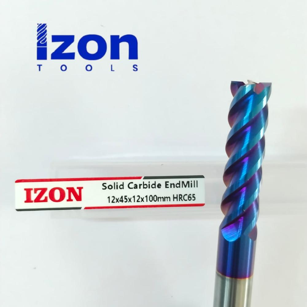 (65HRC-LONG SERIES)DIA-12 4FLUTE CARBIDE ENDMILL