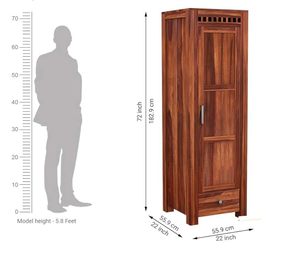 Bedroom Hardwood Almirah