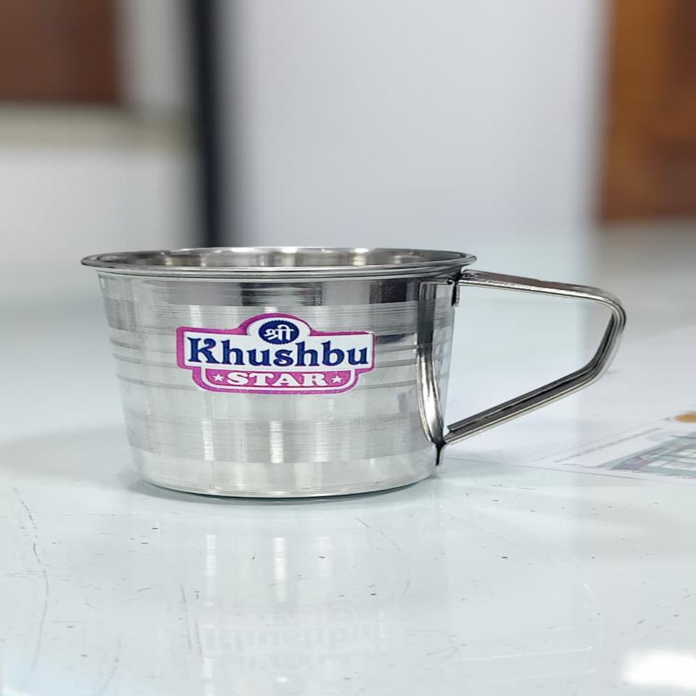 stainless steel mug