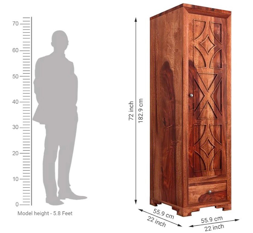 Modern Wooden Almirah