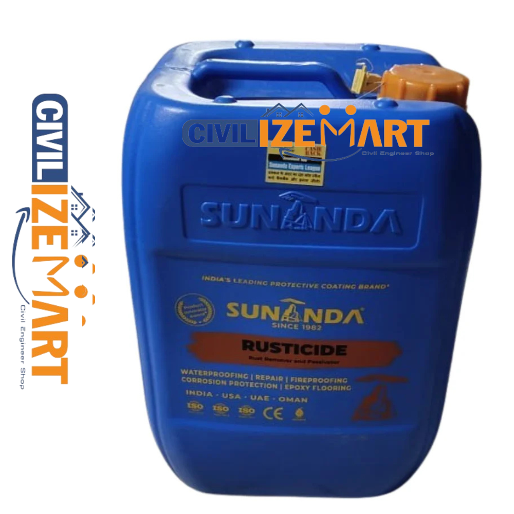 Sunandha Rustcide Waterproofing Coating - Application: Treatment Of Rusted Steel Surfaces/before Painting On Reinforcement Bars