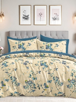 Cotton bedsheet 2 pillow cases