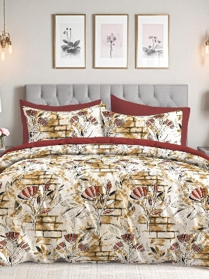 Cotton bedsheet 2 pillow cases