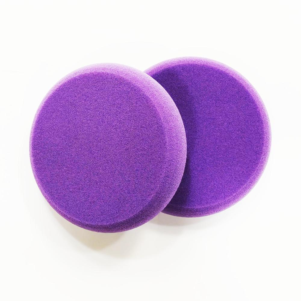 AUTOZCRAVE Premium Foam Wax Applicator Pad (5 Inch) - Ultra Soft Car Polish Applicator