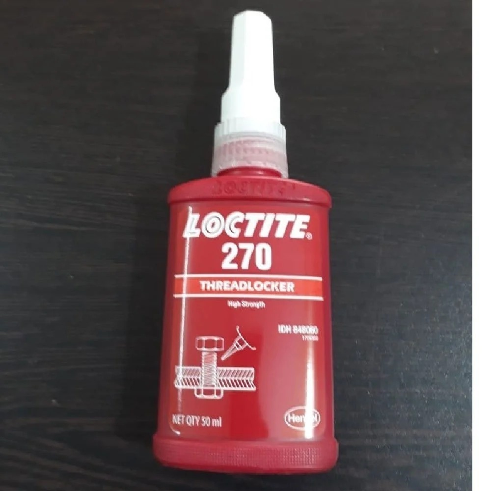 Loctite 270 Threadlocker Permanent Strength - Color: Red