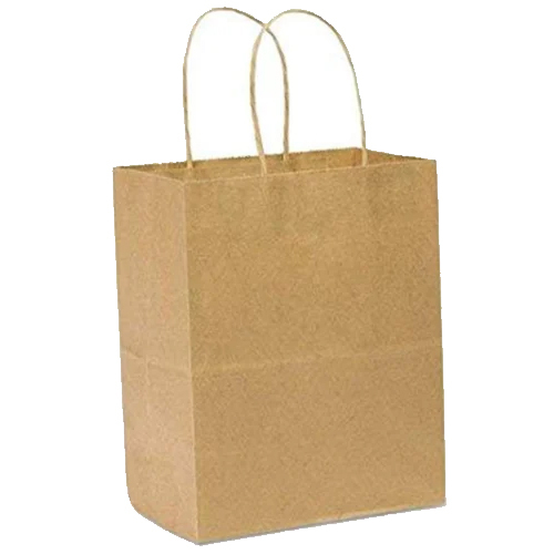 16x12x4 Inch Brown Paper Shopping Bag