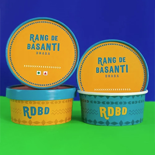 Printed Paper Food Containers