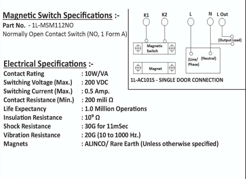 Air curtain sensor Double Door 