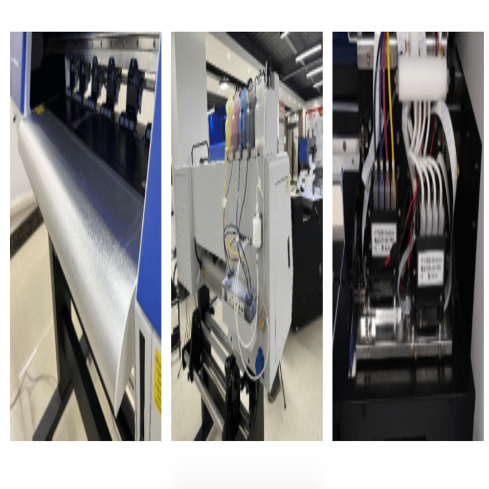 Audley Dual I3200 Head Industrial Printer 24 Inches With Shaker