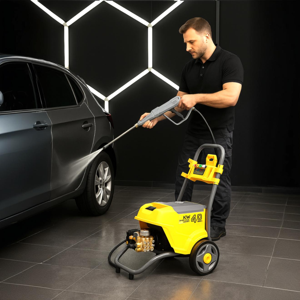 AUTOZCRAVE High Pressure Washer 4.0 KW - 2900 PSI Heavy Duty Electric Power Washer (Commercial Grade)