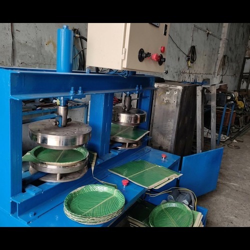 Button Pressing Making Machine Double Die - Color: Blue