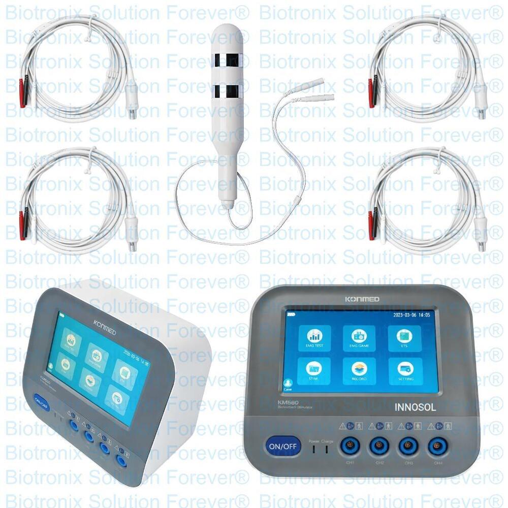 Konmed KM-560 4 Channel EMG Biofeedback Device for Sports Rehab