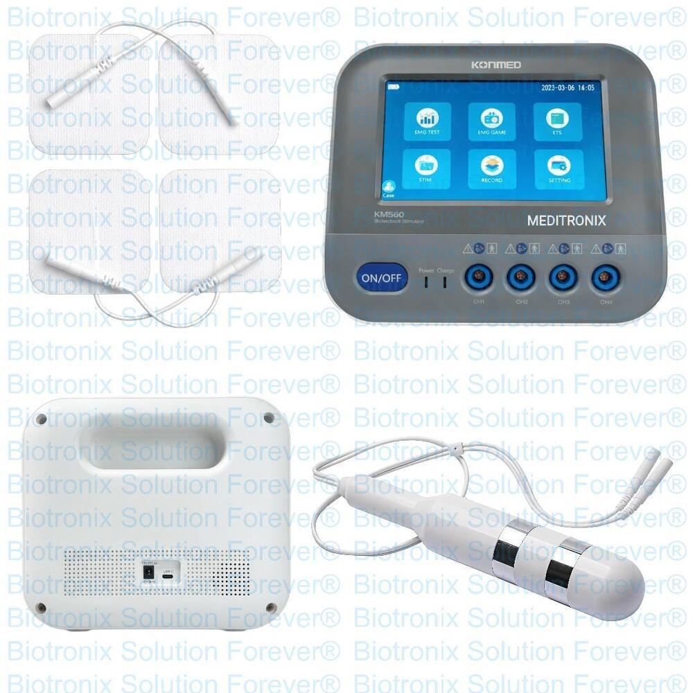 Konmed KM-560 4 Channel EMG Biofeedback Device for Sports Rehab
