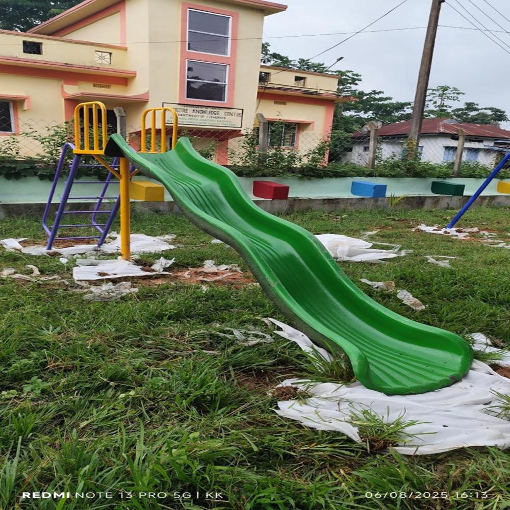 Playground Wave Slide