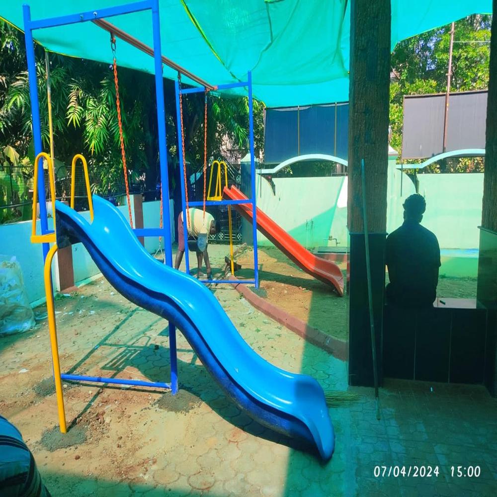 Playground Wave Slide