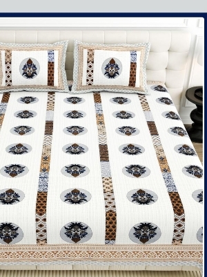 Pure cotton king size bedsheet set