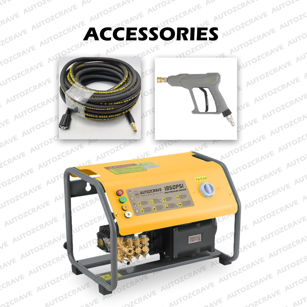 AUTOZCRAVE High Pressure Washer 3.0 KW - 2200+ PSI Heavy Duty Electric Power Washer