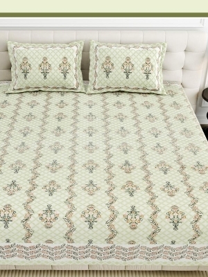 Pure cotton king size bedsheet set